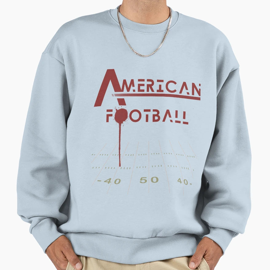 America Must Be American Football Sweatshirt - Minimalist Print Unisex - T-Shirt, Sweatshirt, Hoodie