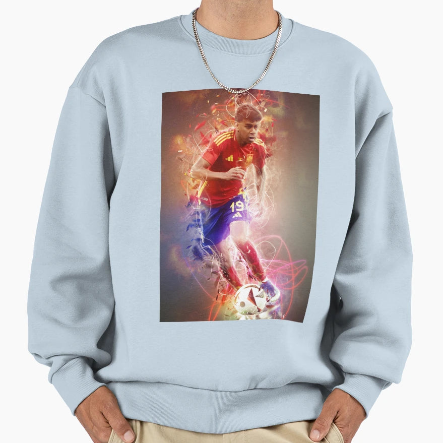 Lamine Yamal Sweatshirt - Casual Everyday Wear Men Women - T-Shirt, Sweatshirt, Hoodie