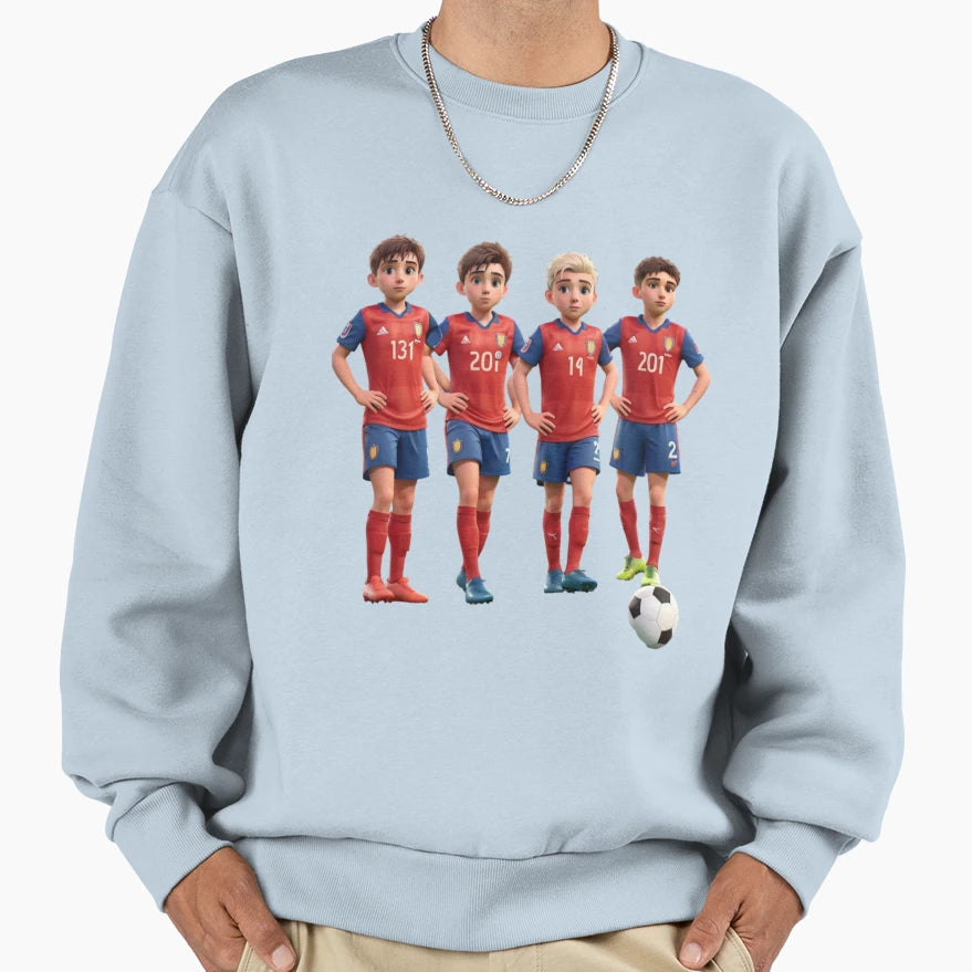 European Football Championship 2024 Sweatshirt - Minimalist Print Unisex - T-Shirt, Sweatshirt, Hoodie