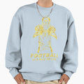 Football Player Unique Abstract Sweatshirt - Fun Novelty Design Men Women - T-Shirt, Sweatshirt, Hoodie