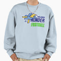 Distressed Orlando Thunder Football Sweatshirt - Custom Art Print Men Women - T-Shirt, Sweatshirt, Hoodie
