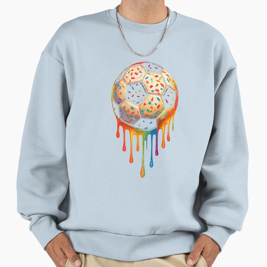 Soccer Drip Soccer Player Teen Sweatshirt - Novelty Apparel Men Women - T-Shirt, Sweatshirt, Hoodie