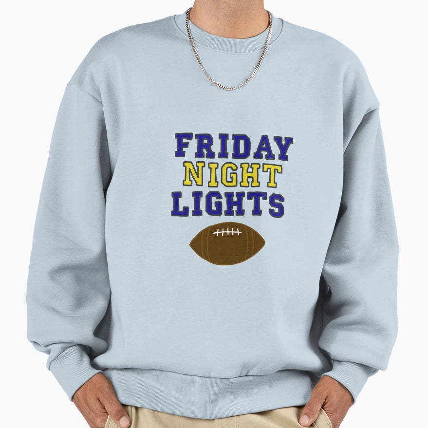 Friday Night Lights Sweatshirt - Unique Graphic Unisex - T-Shirt, Sweatshirt, Hoodie