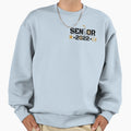 Senior 2022 Stars Sweatshirt - Aesthetic Graphic Men Women - T-Shirt, Sweatshirt, Hoodie
