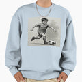 Young Soccer Dreamer Black And White Sweatshirt - Custom Art Print Unisex - T-Shirt, Sweatshirt, Hoodie