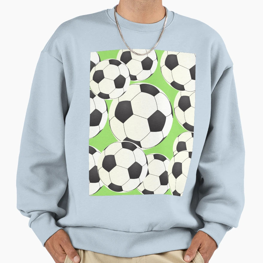 Soccer Fan Sweatshirt - Graphic Print Men Women - T-Shirt, Sweatshirt, Hoodie