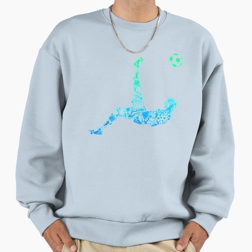 Soccer Players Sweatshirt - Streetwear Style for Adults - T-Shirt, Sweatshirt, Hoodie
