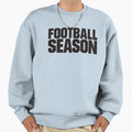 Distressed Bold Football Season Sweatshirt - Trendy Graphic Men Women - T-Shirt, Sweatshirt, Hoodie