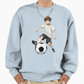 Anime Football Motivational Sports Art Sweatshirt - Minimalist Print Unisex - T-Shirt, Sweatshirt, Hoodie