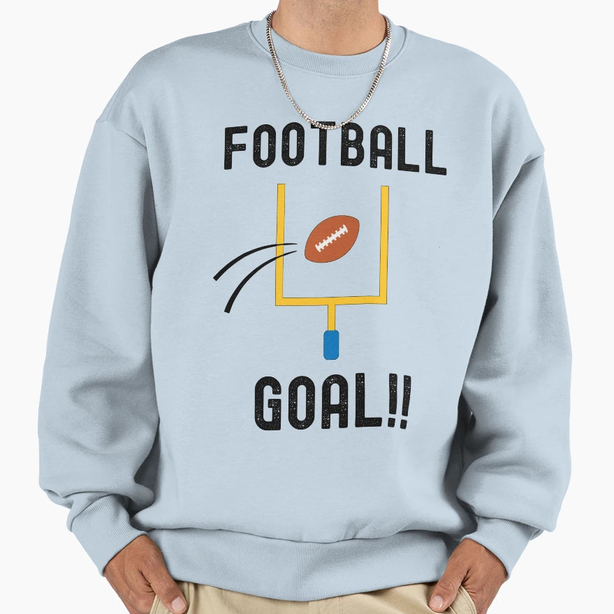 Football Is My Dna Football Superstar Sweatshirt - Trendy Graphic Unisex - T-Shirt, Sweatshirt, Hoodie