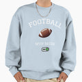 Football Mvp Mode Sweatshirt - Fun Novelty Design for Adults - T-Shirt, Sweatshirt, Hoodie