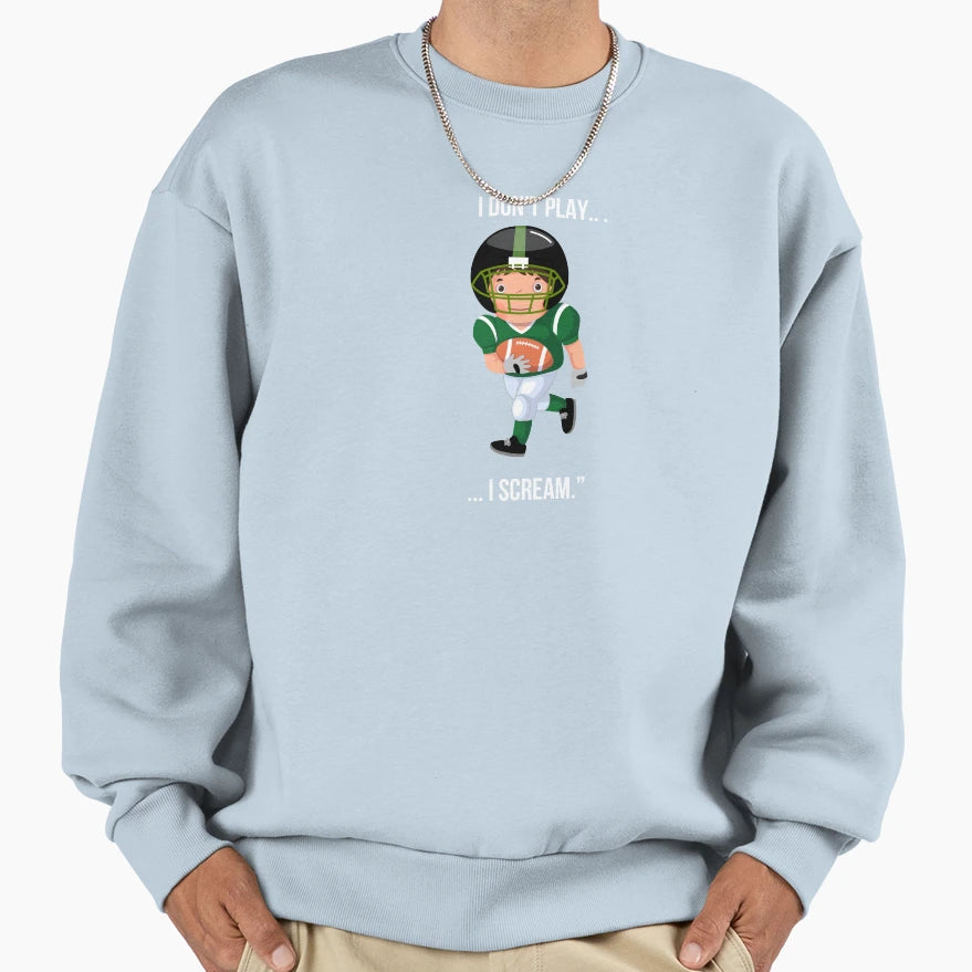 Copy Green American Football Sweatshirt - Novelty Apparel for Adults - T-Shirt, Sweatshirt, Hoodie
