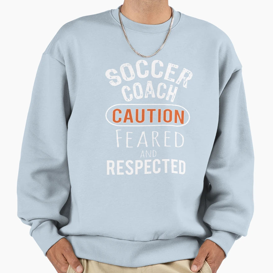 Scary Soccer Coach Gift Sweatshirt - Unique Graphic for Adults - T-Shirt, Sweatshirt, Hoodie