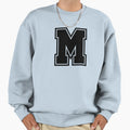 Letter M Sweatshirt - Casual Everyday Wear Men Women - T-Shirt, Sweatshirt, Hoodie