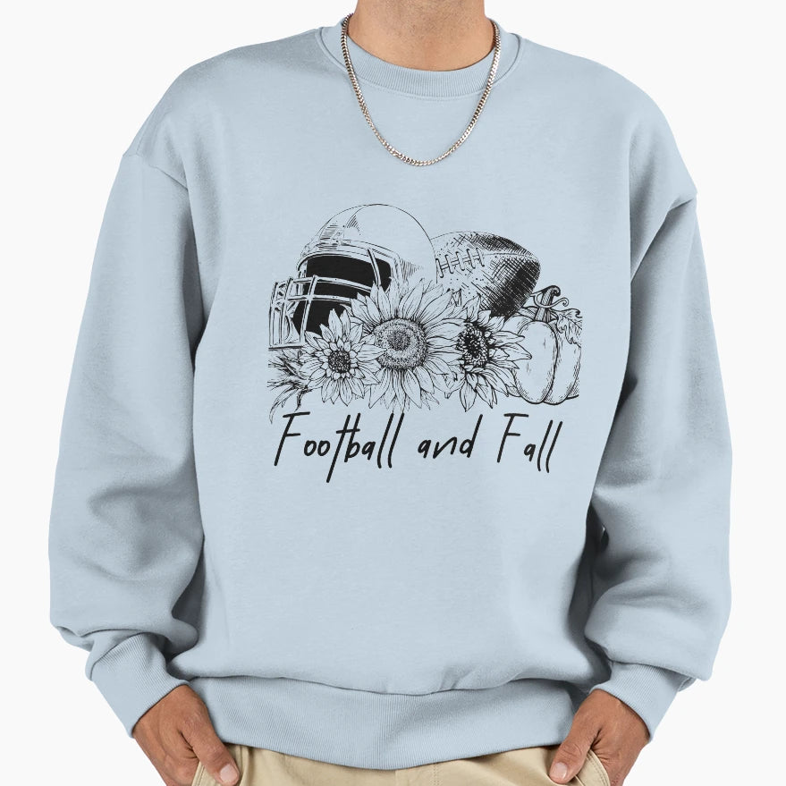 American Football Lover Soccer Sweatshirt - Casual Everyday Wear Unisex - T-Shirt, Sweatshirt, Hoodie