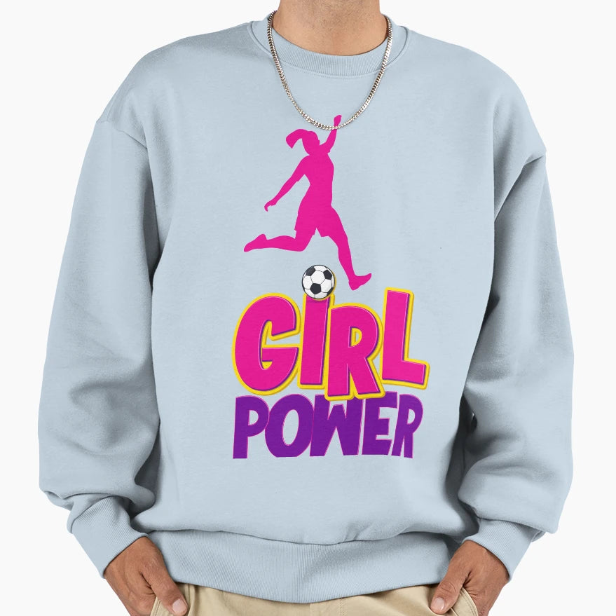 Soccer Power Sweatshirt - Unique Graphic Unisex - T-Shirt, Sweatshirt, Hoodie