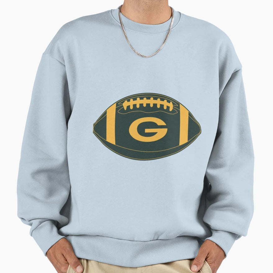 Green Bay Football Sweatshirt - Custom Art Print Unisex - T-Shirt, Sweatshirt, Hoodie