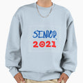 Senior 2021 Funny Masks Sweatshirt - Fun Novelty Design for Adults - T-Shirt, Sweatshirt, Hoodie