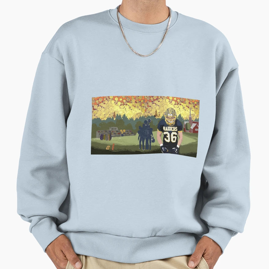 Raiders Sweatshirt - Custom Art Print Men Women - T-Shirt, Sweatshirt, Hoodie