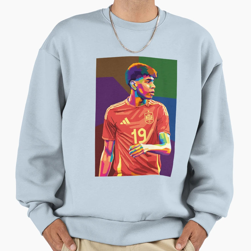 Lamine Yamal Sweatshirt - Graphic Print for Adults - T-Shirt, Sweatshirt, Hoodie