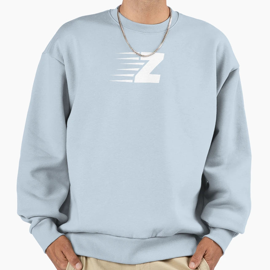 Quick Letter Z Sweatshirt - Aesthetic Graphic Men Women - T-Shirt, Sweatshirt, Hoodie