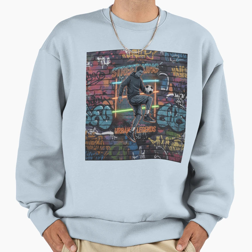 Street King Urban Legends Street Football T-Shirt - Novelty Apparel Unisex - T-Shirt, Sweatshirt, Hoodie