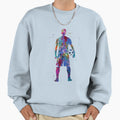 Soccer Player Ball Sweatshirt - Unique Graphic Men Women - T-Shirt, Sweatshirt, Hoodie