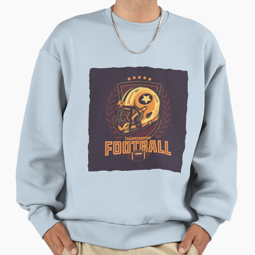 Football Lovely T-Shirt - Custom Art Print for Adults - T-Shirt, Sweatshirt, Hoodie