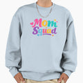 Mom Squad Fun Stylish Typography Sweatshirt - Custom Art Print Men Women - T-Shirt, Sweatshirt, Hoodie