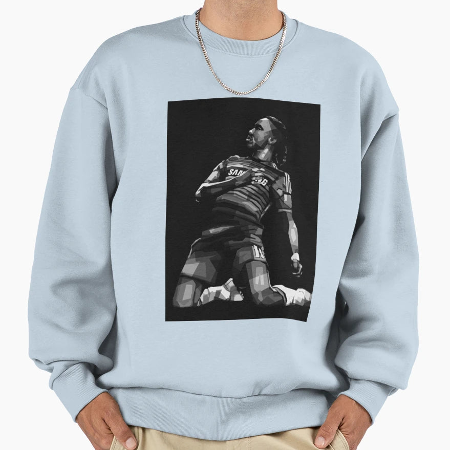 Drogba Sweatshirt - Novelty Apparel Unisex - T-Shirt, Sweatshirt, Hoodie