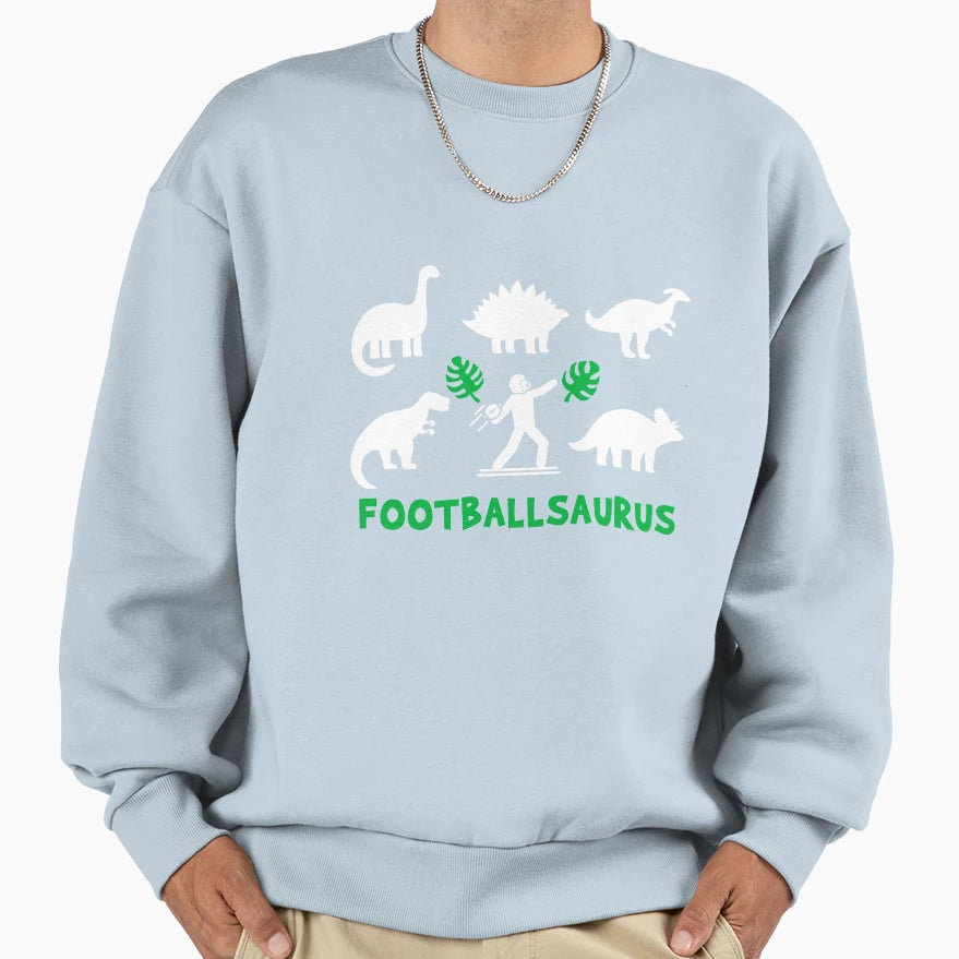 Football Saurus Sweatshirt - Casual Everyday Wear for Adults - T-Shirt, Sweatshirt, Hoodie