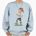 Soccer Sweatshirt - Graphic Print Unisex - T-Shirt, Sweatshirt, Hoodie