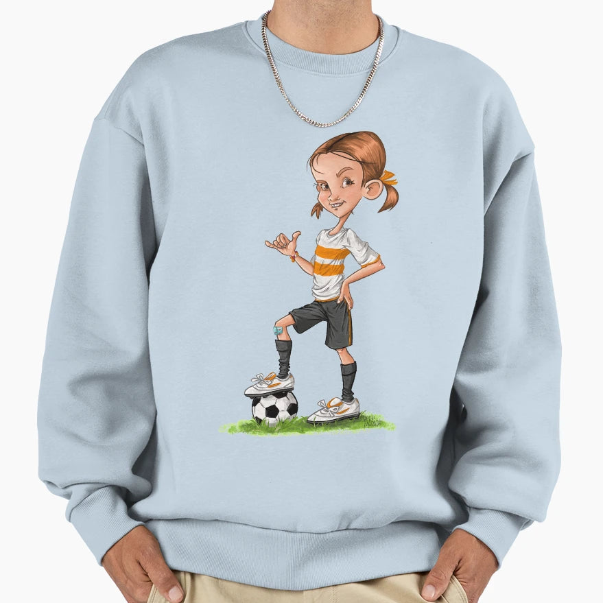 Soccer Sweatshirt - Graphic Print Unisex - T-Shirt, Sweatshirt, Hoodie