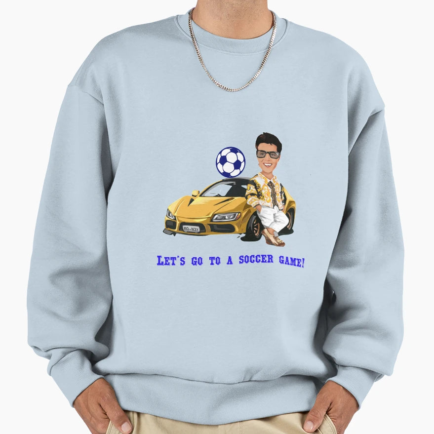 I Like Soccer Sweatshirt - Unique Graphic for Adults - T-Shirt, Sweatshirt, Hoodie