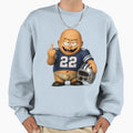 Funny American Football Player Sweatshirt - Graphic Print for Adults - T-Shirt, Sweatshirt, Hoodie