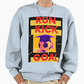 Football Game Goal Run Mordan Sweatshirt - Fun Novelty Design Men Women - T-Shirt, Sweatshirt, Hoodie