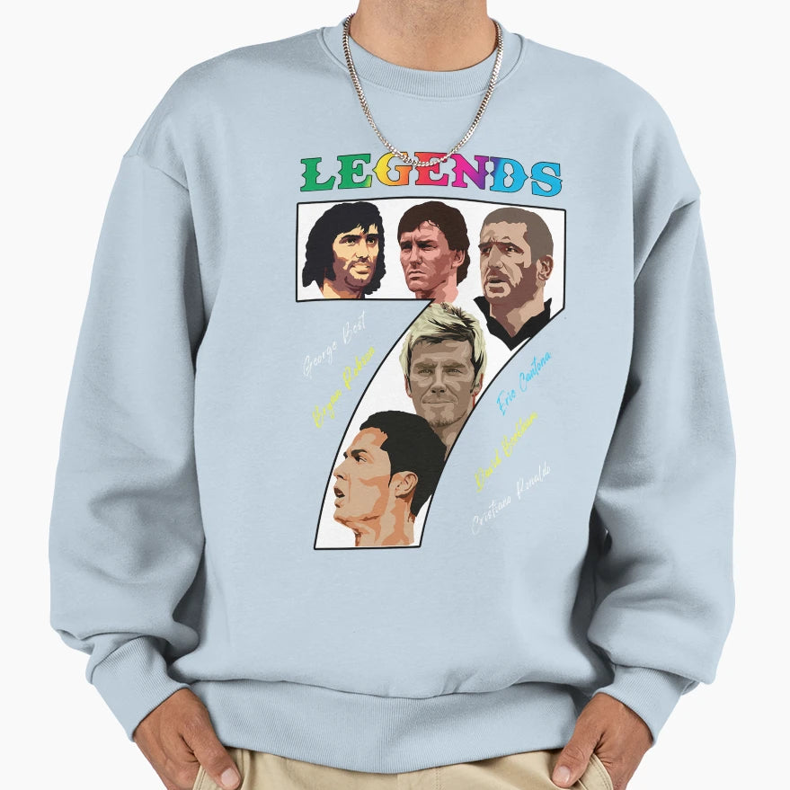 Legends Football Sweatshirt - Aesthetic Graphic Unisex - T-Shirt, Sweatshirt, Hoodie
