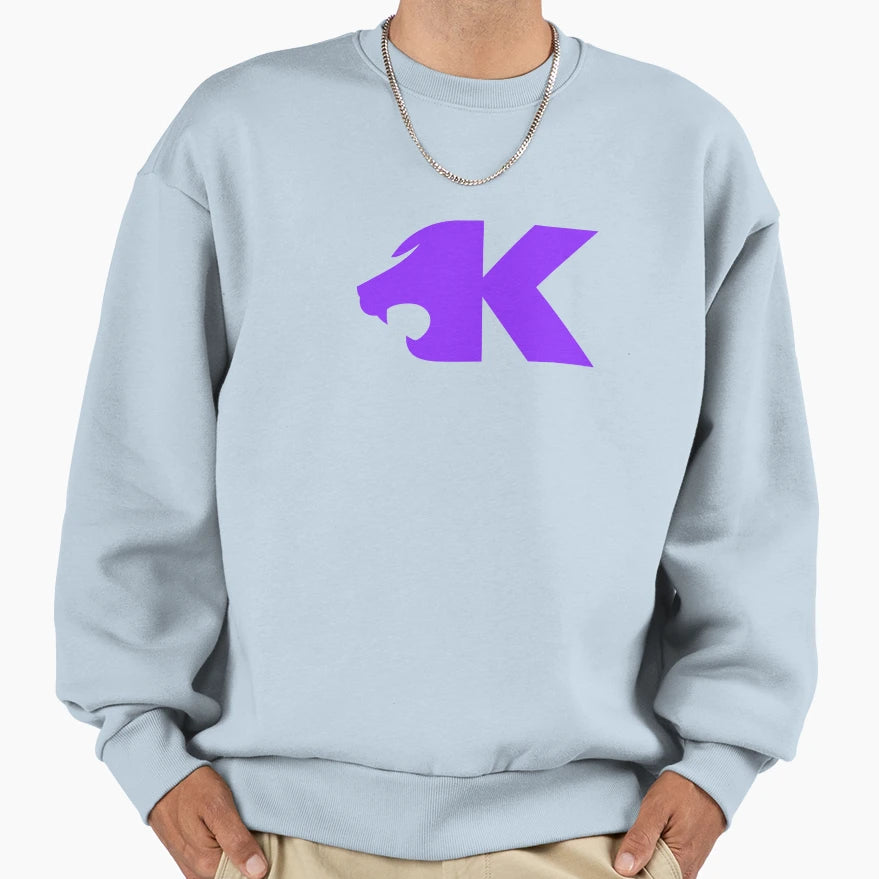 Voracious Karate Black Large K Sweatshirt - Graphic Print Unisex - T-Shirt, Sweatshirt, Hoodie