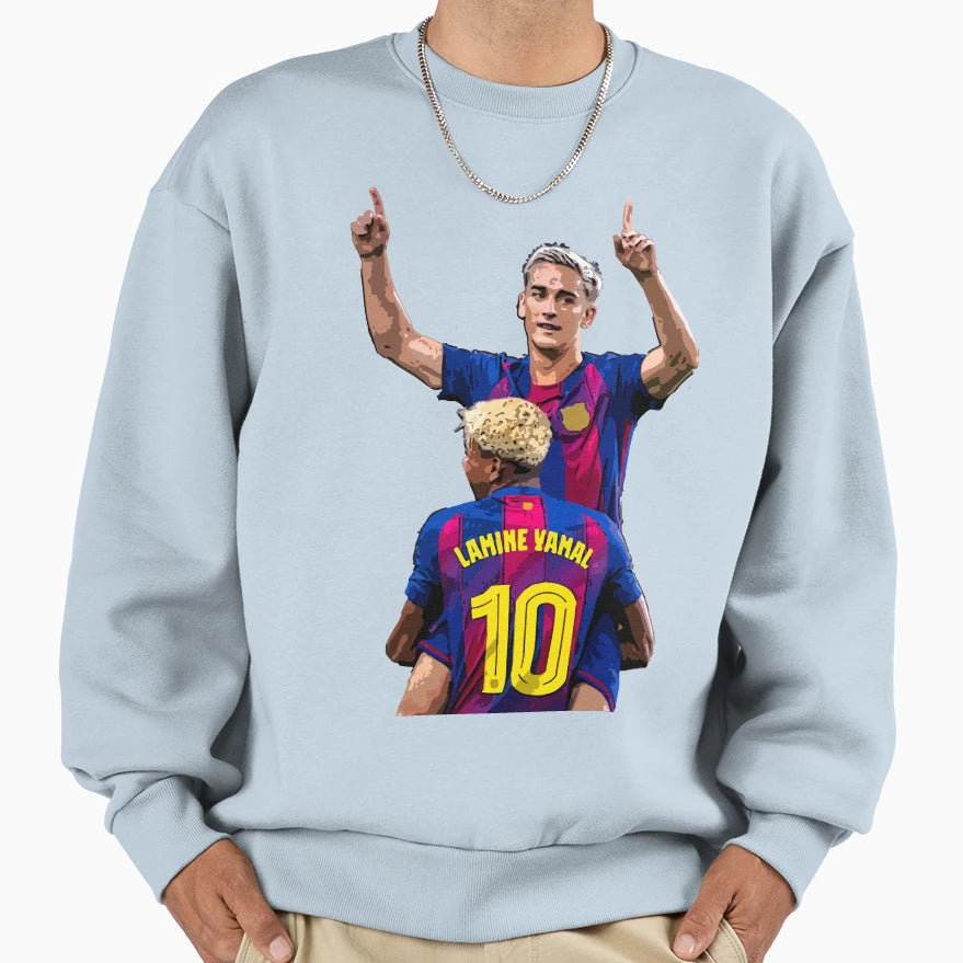 Gavi Lamine Yamal Sweatshirt - Streetwear Style for Adults - T-Shirt, Sweatshirt, Hoodie