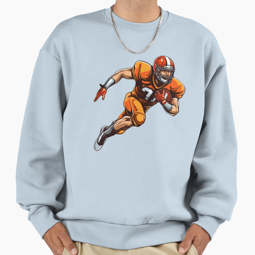 American Football Sweatshirt - Minimalist Print Unisex - T-Shirt, Sweatshirt, Hoodie