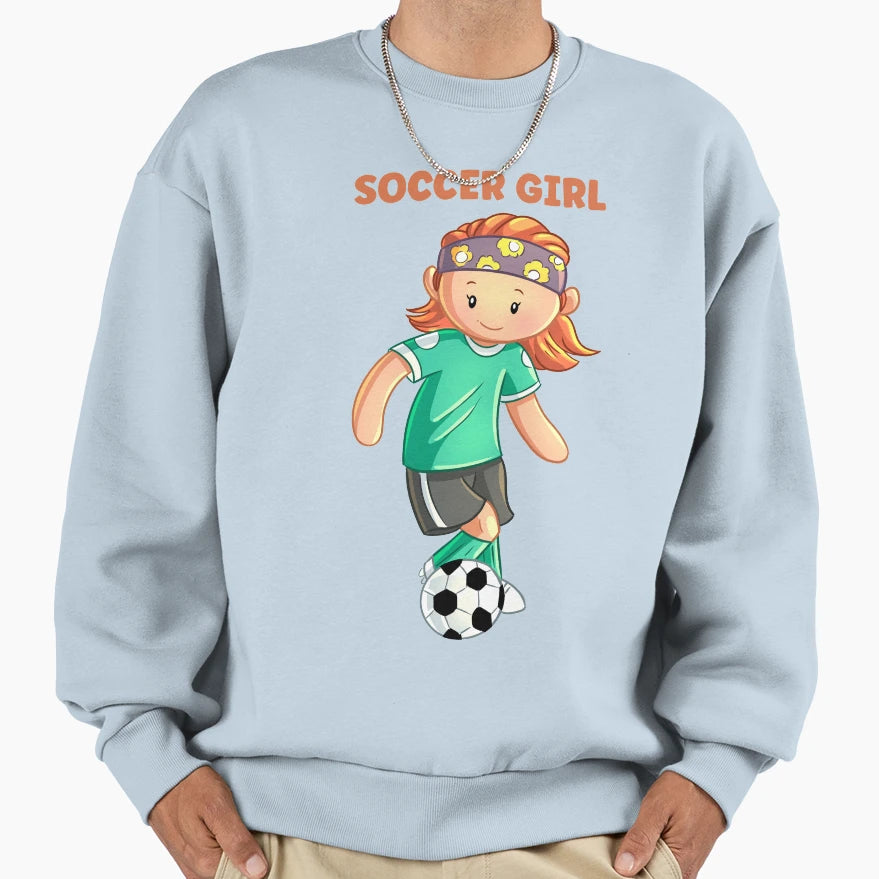 Soccer Sweatshirt - Fun Novelty Design Unisex - T-Shirt, Sweatshirt, Hoodie