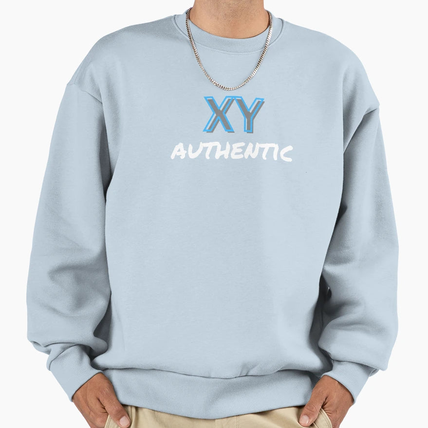 Xy Authentic Sweatshirt - Streetwear Style Men Women - T-Shirt, Sweatshirt, Hoodie
