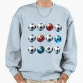 Soccer Fans Sweatshirt - Trendy Graphic Men Women - T-Shirt, Sweatshirt, Hoodie