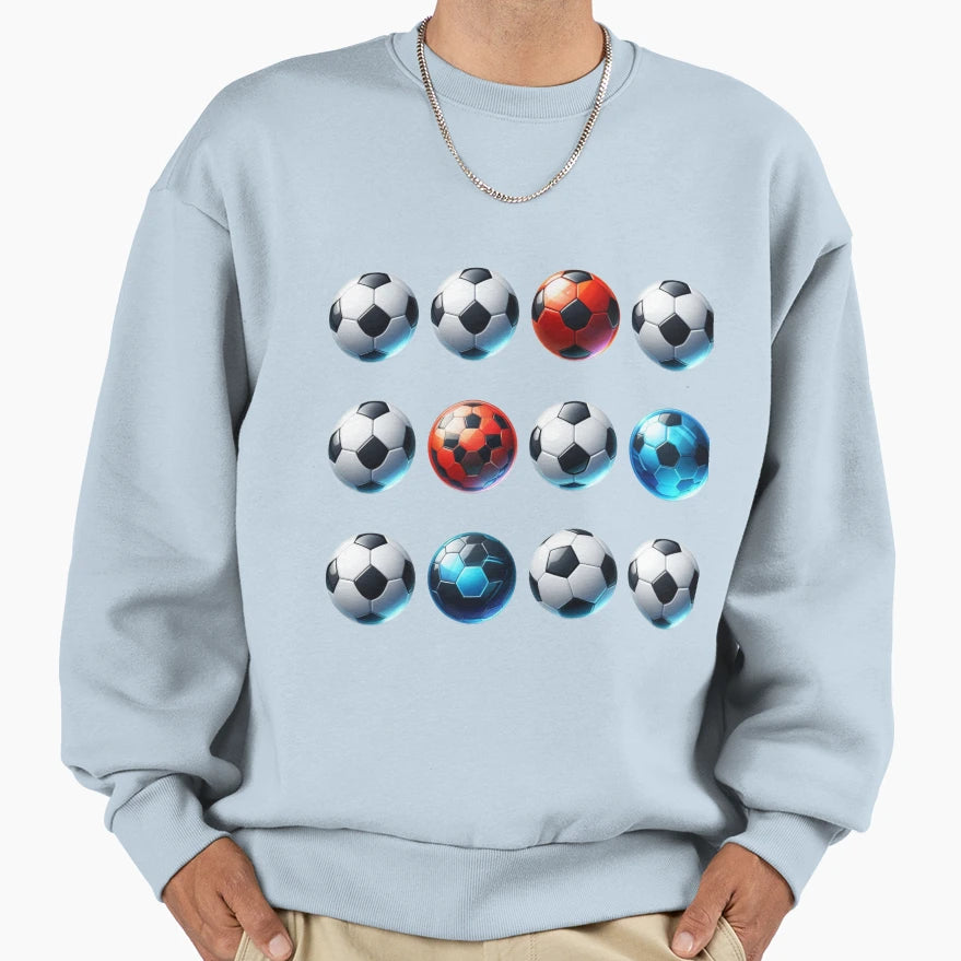 Soccer Fans Sweatshirt - Trendy Graphic Men Women - T-Shirt, Sweatshirt, Hoodie