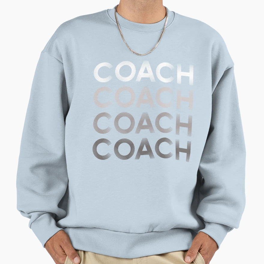 Coach Trainer Mindset Mentor Sweatshirt - Aesthetic Graphic for Adults - T-Shirt, Sweatshirt, Hoodie