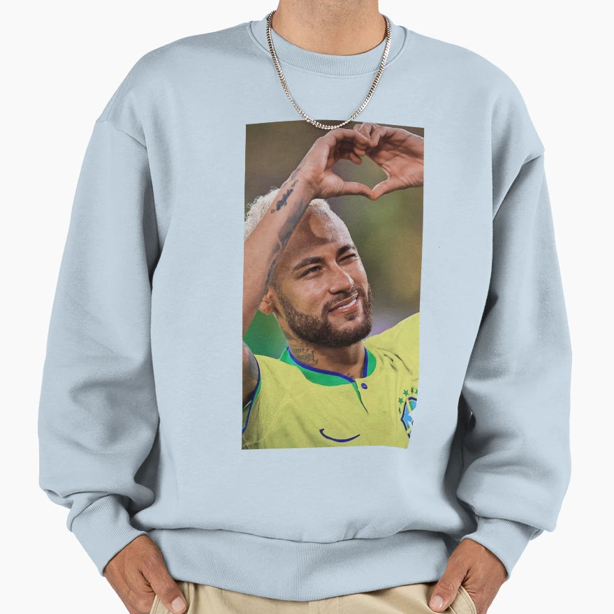 Neymar Jr Sweatshirt - Aesthetic Graphic Men Women - T-Shirt, Sweatshirt, Hoodie
