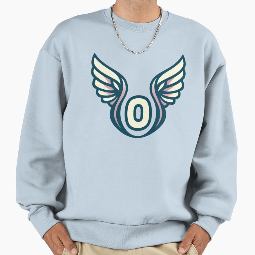 O Wings Sweatshirt - Casual Everyday Wear for Adults - T-Shirt, Sweatshirt, Hoodie