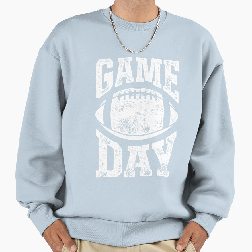 Game Day Football Season Funny Team T-Shirt - Minimalist Print for Adults - T-Shirt, Sweatshirt, Hoodie