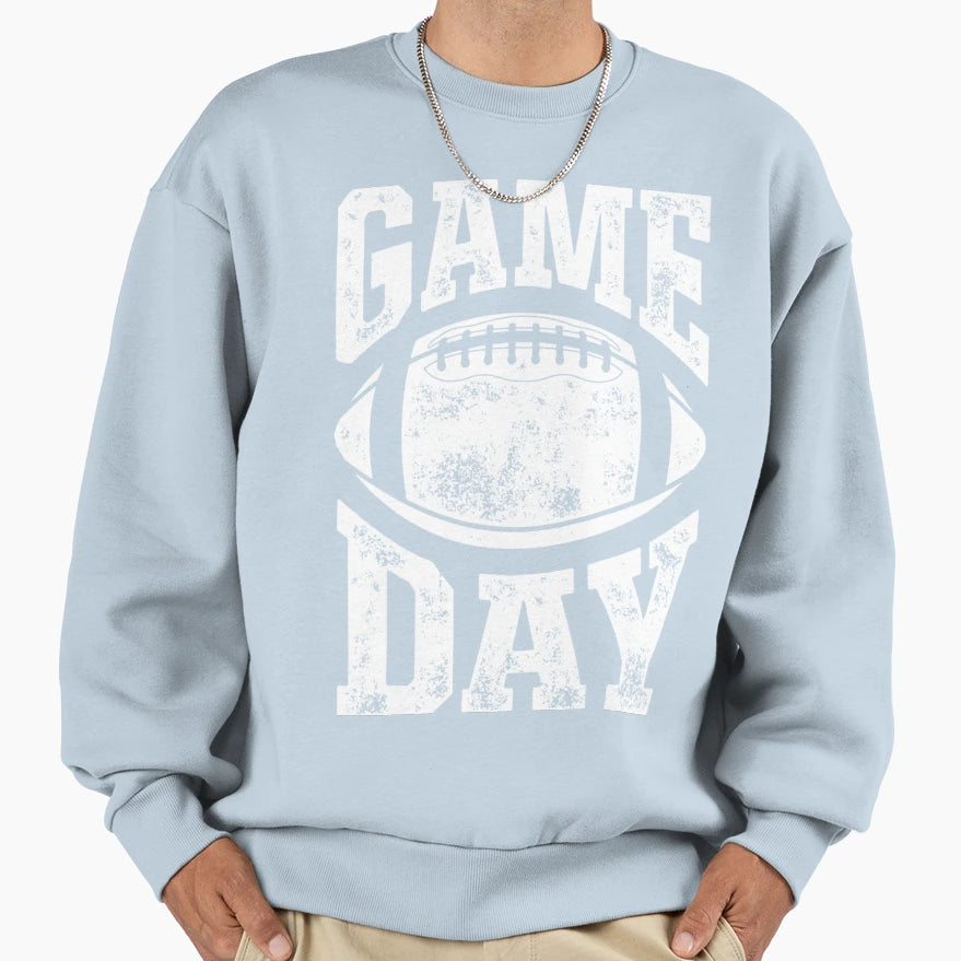 Football Game Day Sweatshirt - Graphic Print Unisex - T-Shirt, Sweatshirt, Hoodie