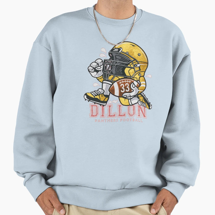 Football Sport Dillon Sweatshirt - Casual Everyday Wear for Adults - T-Shirt, Sweatshirt, Hoodie